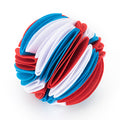 ForageOrb foldable fleece snuffle ball for dogs with layered pockets for nose work and mental enrichment