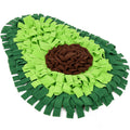ScentGrove snuffle mat for dogs with dense fleece strips for nose work foraging and mental enrichment
