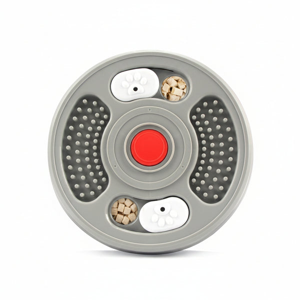 DualSense dual-texture silicone dog feeder mat combining lick mat and slow feeder for calm enrichment