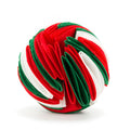 ForageOrb foldable fleece snuffle ball for dogs with layered pockets for nose work and mental enrichment