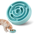 RidgeFlow slow feeder dog bowl with raised ridge maze pattern to slow eating and reduce bloat