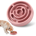 RidgeFlow slow feeder dog bowl with raised ridge maze pattern to slow eating and reduce bloat