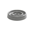 StoneGrove ceramic slow feeder dog bowl with stone-inspired carved grooves for calm and enriched mealtime