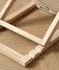 Natural wood frame of the GroundWork Nail Board