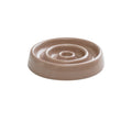 StoneGrove ceramic slow feeder dog bowl with stone-inspired carved grooves for calm and enriched mealtime